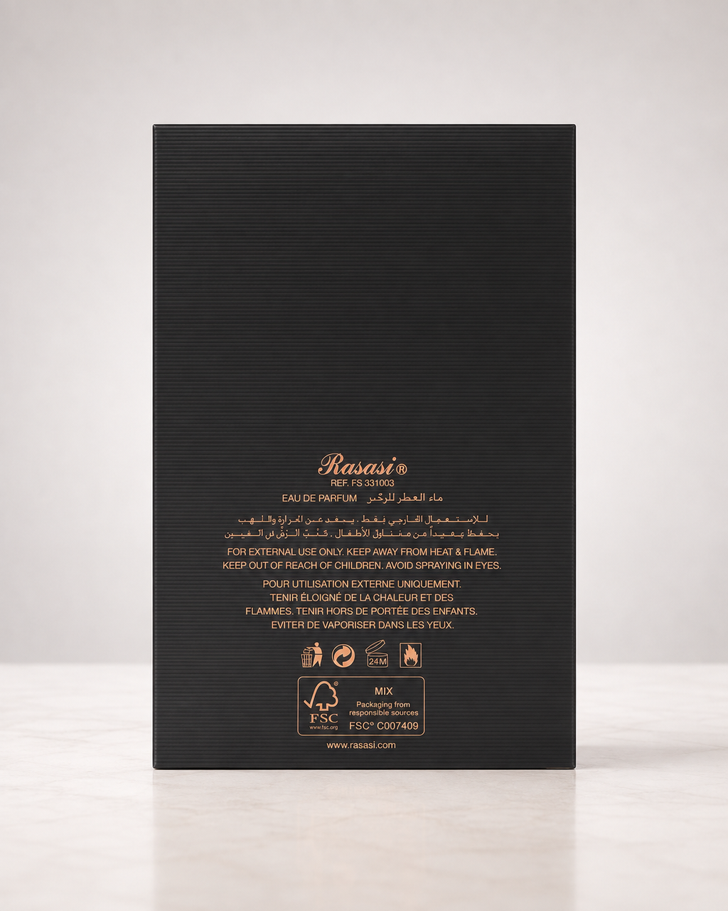 Rasasi Hawas Black Eau de Parfum 100 ml