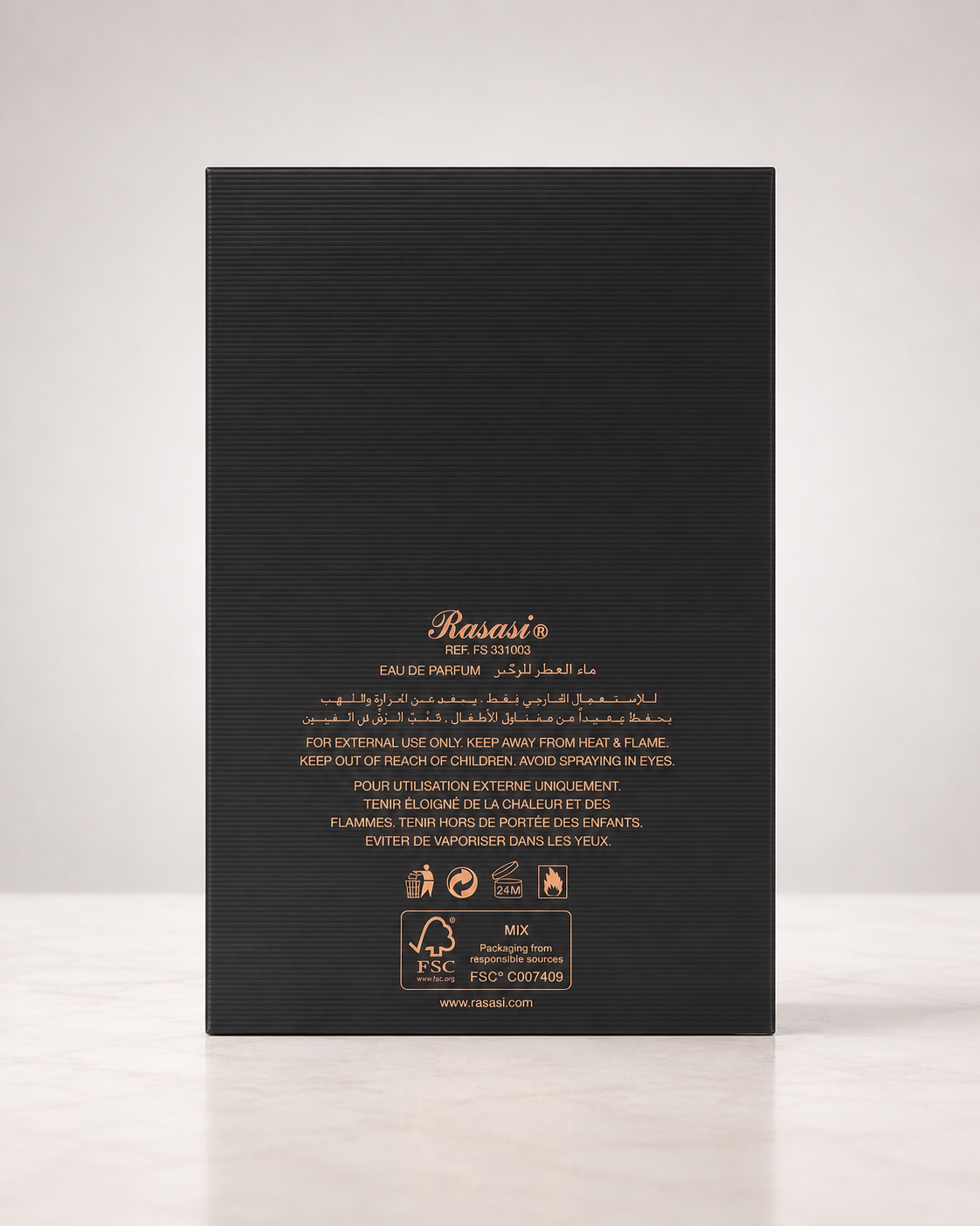 Rasasi Hawas Black Eau de Parfum 100 ml